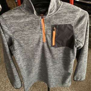 Boys Champion C9 long sleeve quarter zip size L 14/16